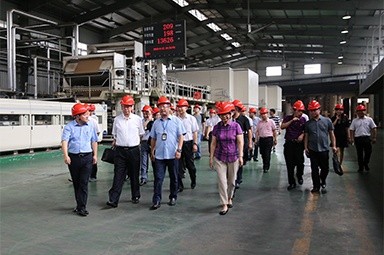 2018年9月12日，全国政协常委、提案委员会副主任郭庚茂、支树平携带调研组光临公司发展调研