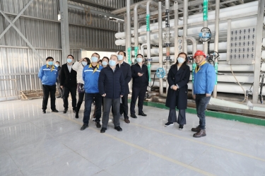 浙江省碳达峰碳中和工作督查组光临SBOBET利记纸业调研